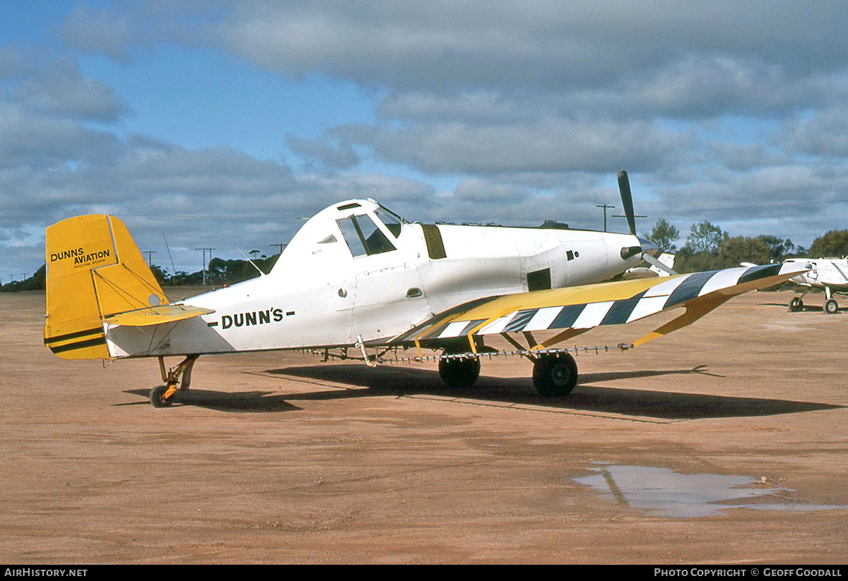 Aircraft Photo of VH-DUN | Ayres S2R-T34 Turbo Thrush | Dunn's Aviation | AirHistory.net #107062