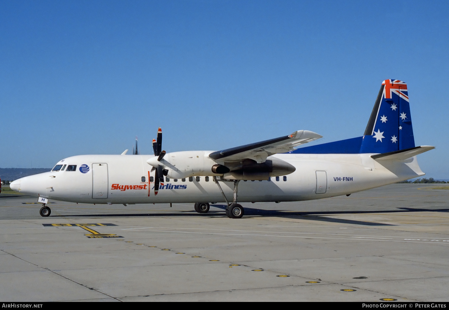 Aircraft Photo of VH-FNH | Fokker 50 | Skywest Airlines | AirHistory.net #107065