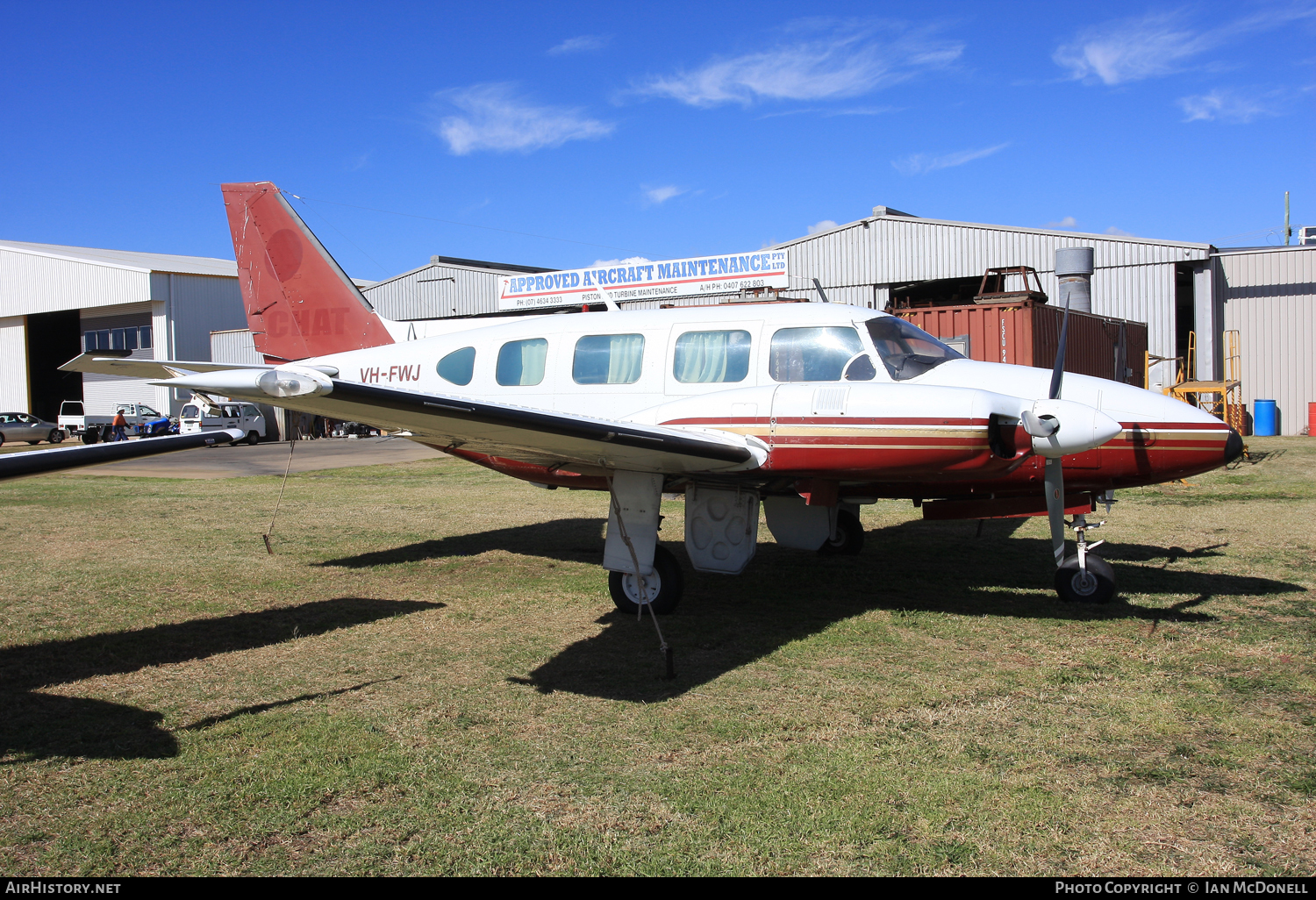 Aircraft Photo of VH-FWJ | Piper PA-31-310 Navajo | AirHistory.net #107069