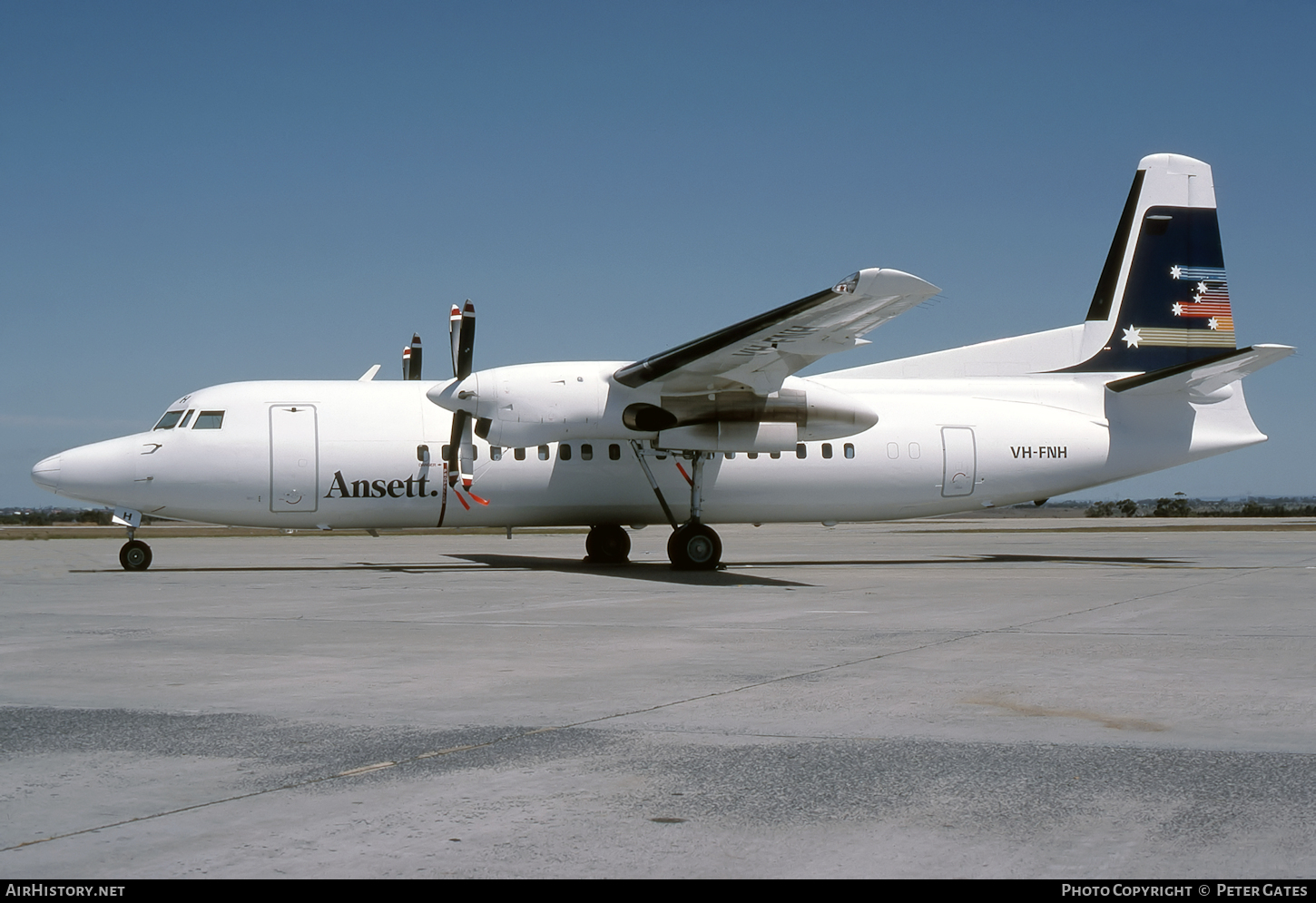 Aircraft Photo of VH-FNH | Fokker 50 | Ansett | AirHistory.net #107070