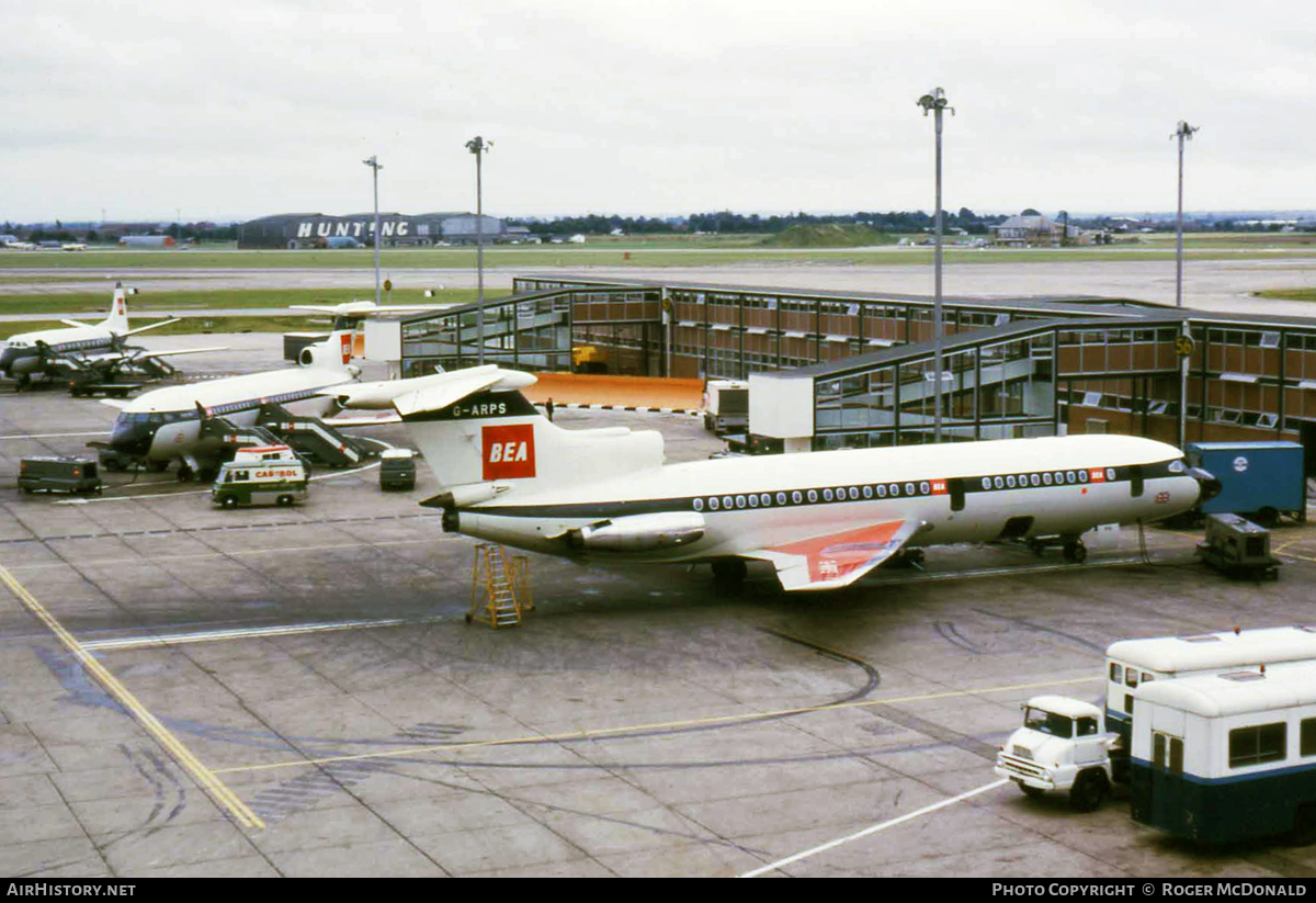 Aircraft Photo of G-ARPS | Hawker Siddeley HS-121 Trident 1C | BEA - British European Airways | AirHistory.net #107075