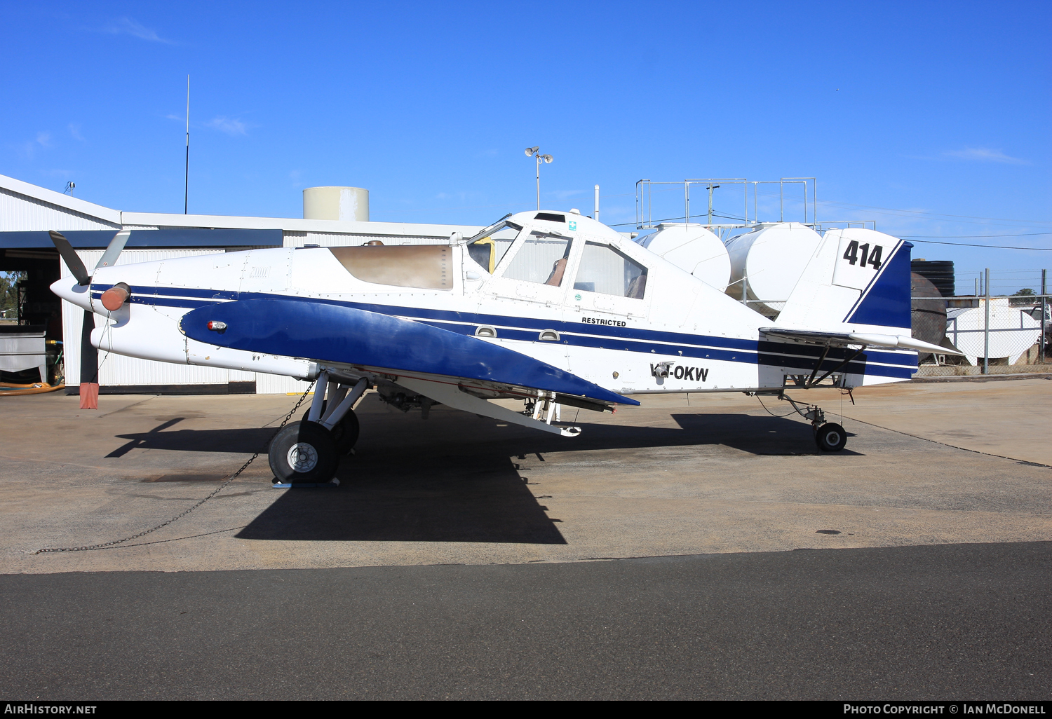 Aircraft Photo of VH-OKW | Ayres S2R-T34 Turbo Thrush | AirHistory.net #107080