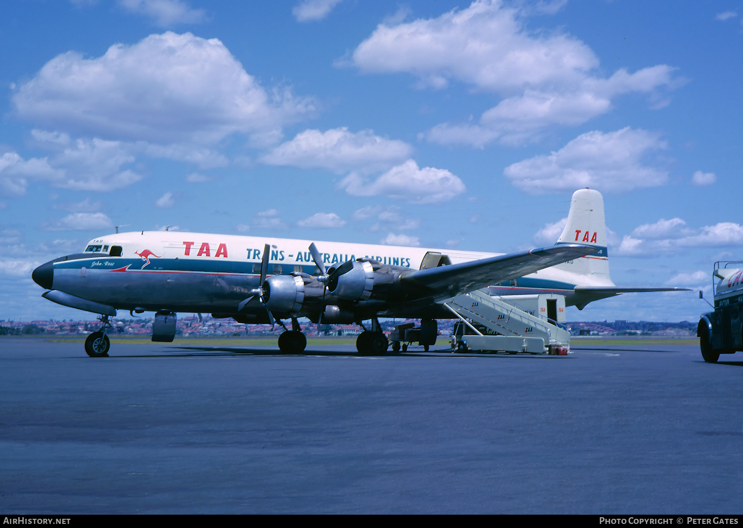 Aircraft Photo of VH-TAD | Douglas DC-6A | Trans-Australia Airlines - TAA | AirHistory.net #107089