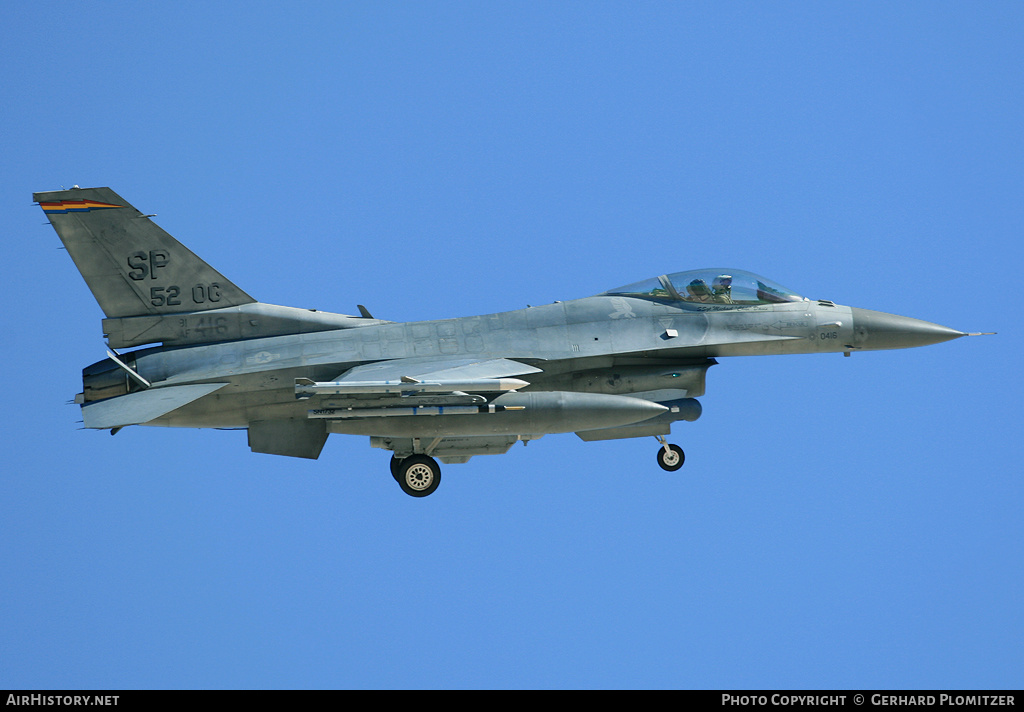 Aircraft Photo of 91-0416 / AF91-416 | Lockheed F-16CM Fighting Falcon | USA - Air Force | AirHistory.net #107100