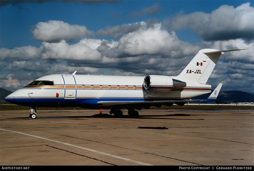 Aircraft Photo of XA-JZL | Canadair Challenger 601-3R (CL-600-2B16) | AirHistory.net #107101