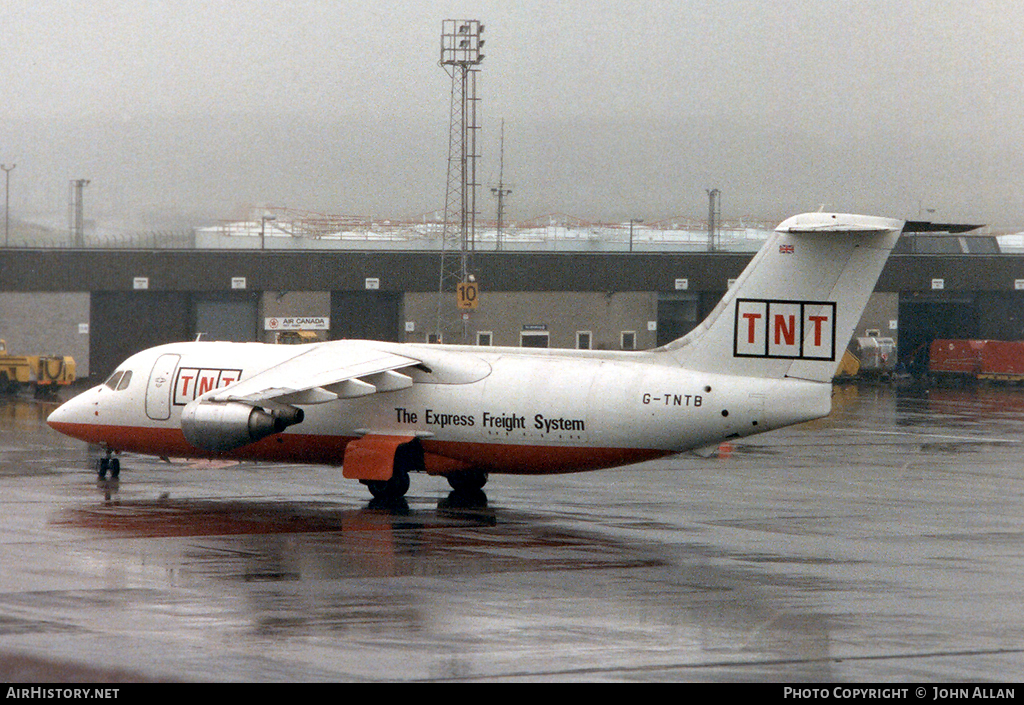 Aircraft Photo of G-TNTB | British Aerospace BAe-146-100QT Quiet Trader | TNT Express | AirHistory.net #107111