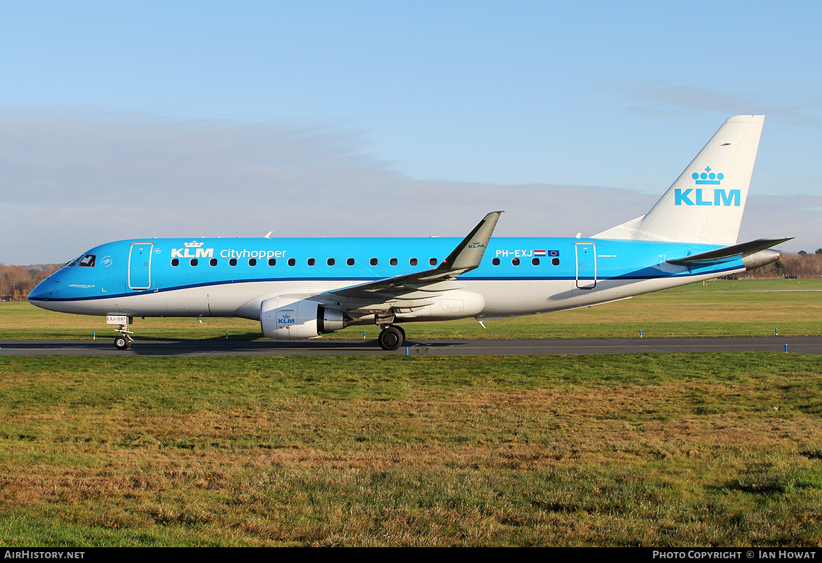 Aircraft Photo of PH-EXJ | Embraer 175STD (ERJ-170-200STD) | KLM Cityhopper | AirHistory.net #107115