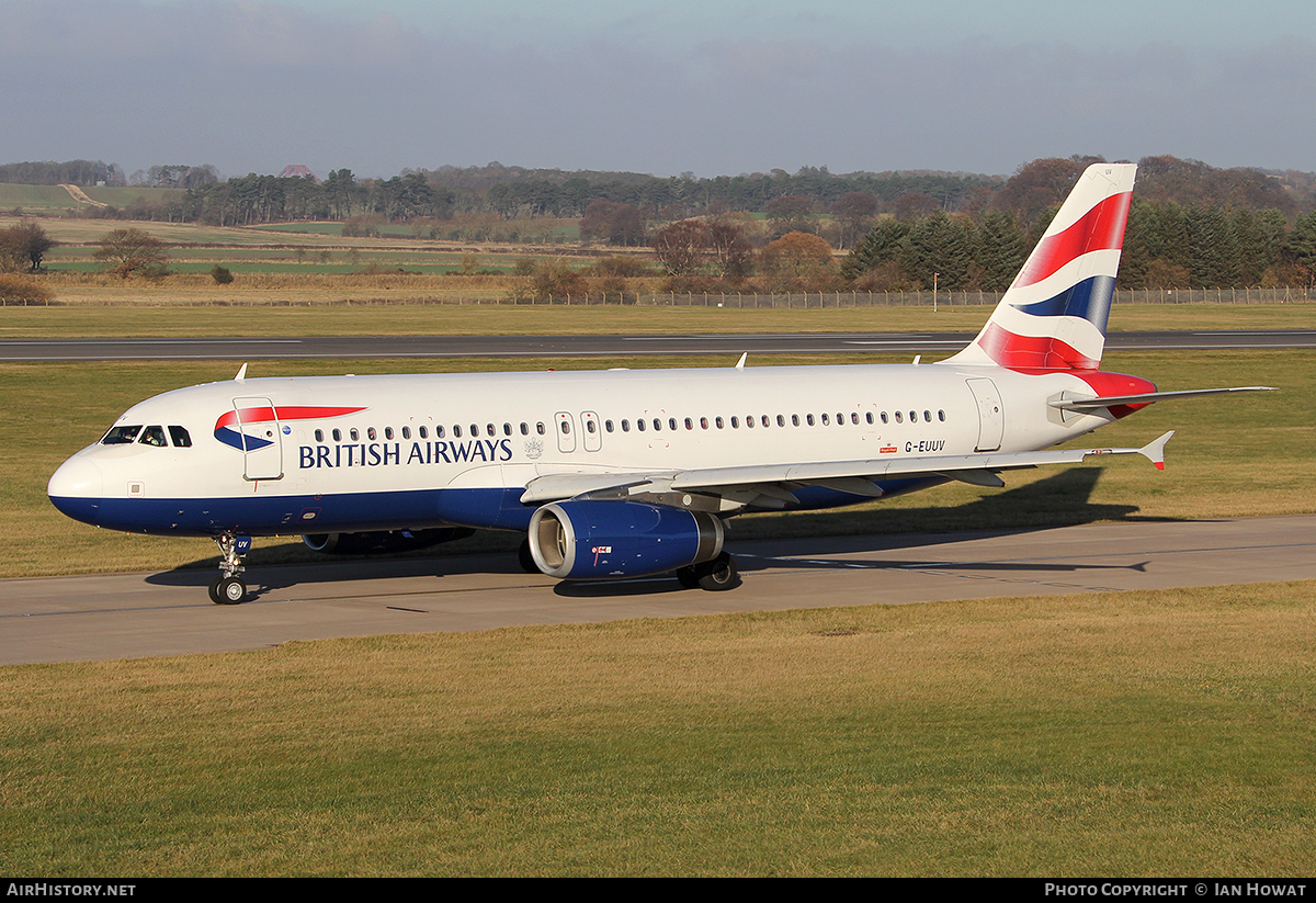 Aircraft Photo of G-EUUV | Airbus A320-232 | British Airways | AirHistory.net #107118