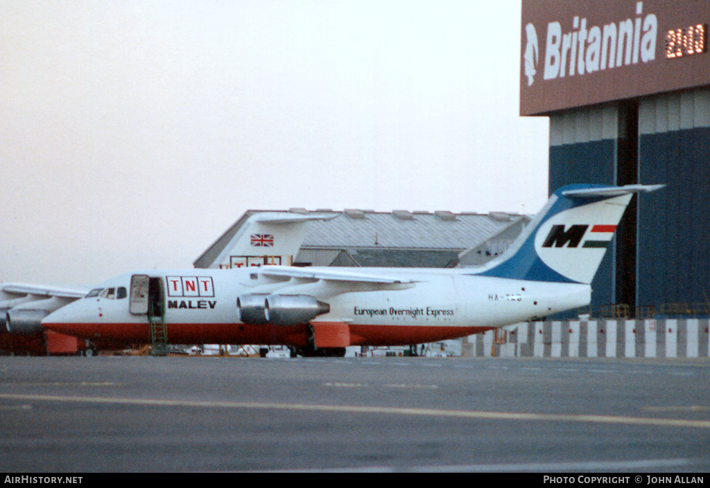 Aircraft Photo of HA-TAB | British Aerospace BAe-146-200QT Quiet Trader | TNT Express | AirHistory.net #107119