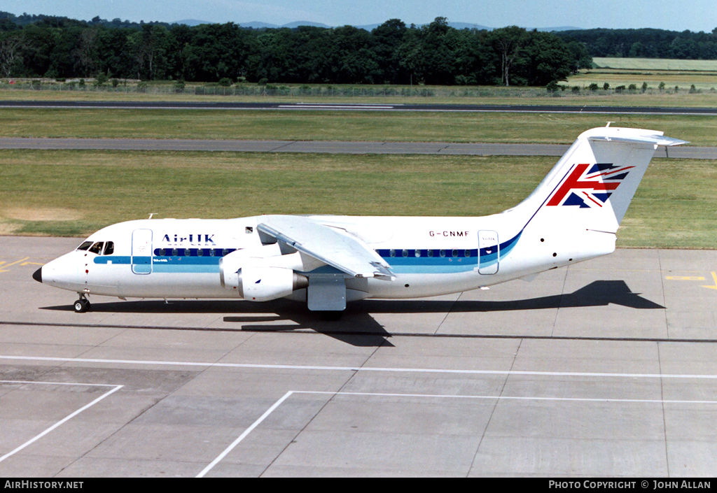 Aircraft Photo of G-CNMF | British Aerospace BAe-146-200 | Air UK | AirHistory.net #107134