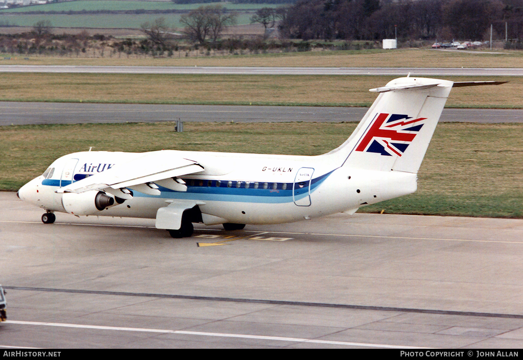 Aircraft Photo of G-UKLN | British Aerospace BAe-146-200 | Air UK | AirHistory.net #107139