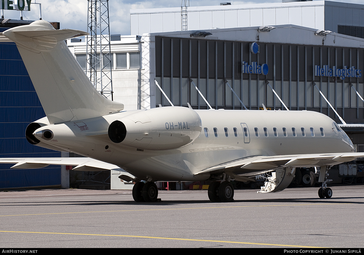 Aircraft Photo of OH-MAL | Bombardier Global 5000 (BD-700-1A11) | AirHistory.net #107143