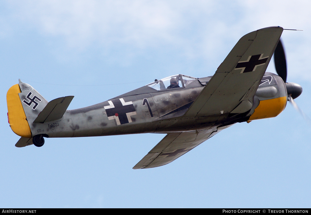 Aircraft Photo of F-AZZJ / 990013 | Flug Werk FW-190A-8/N | Germany - Air Force | AirHistory.net #107146