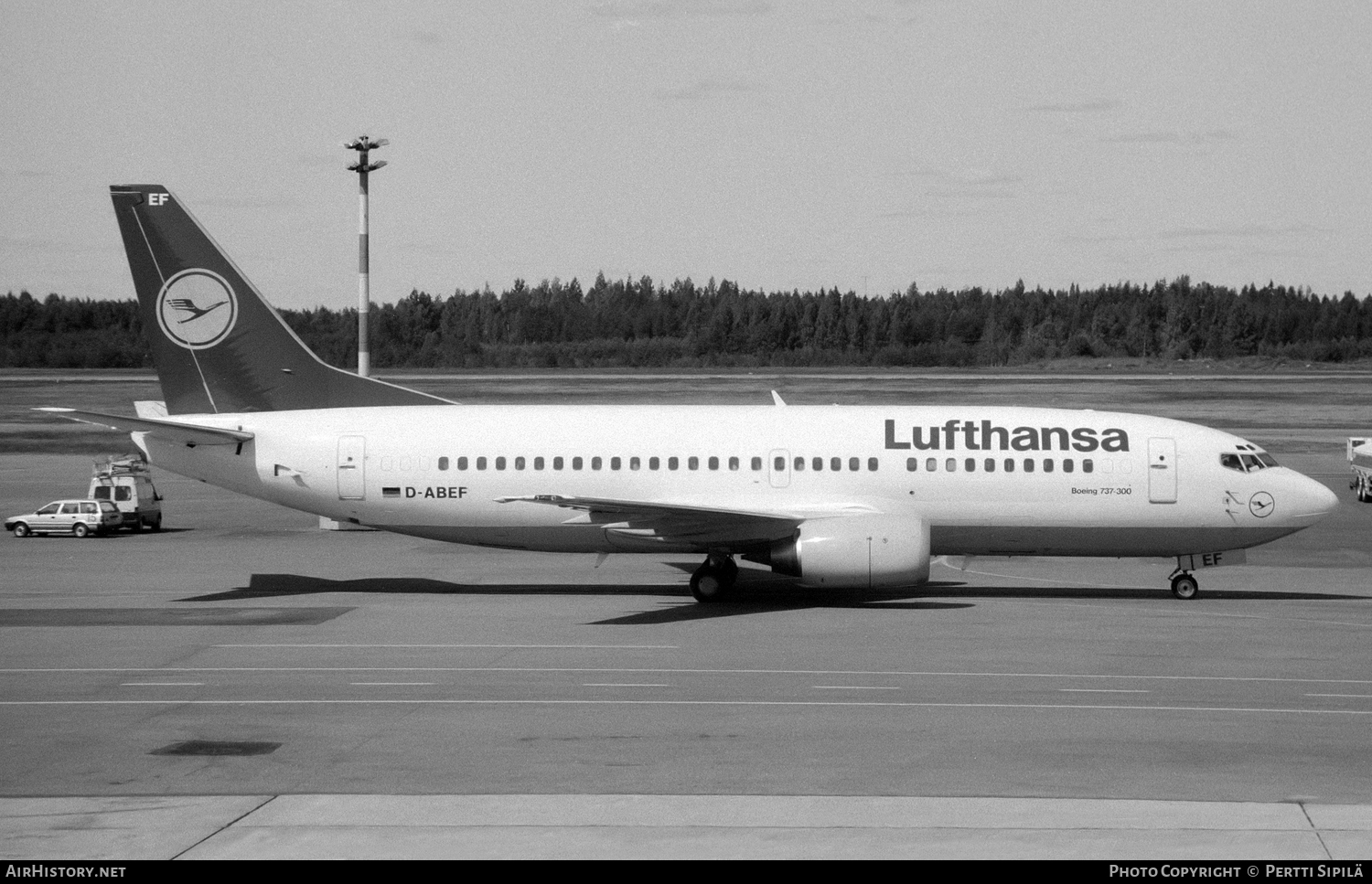 Aircraft Photo of D-ABEF | Boeing 737-330 | Lufthansa | AirHistory.net #107166