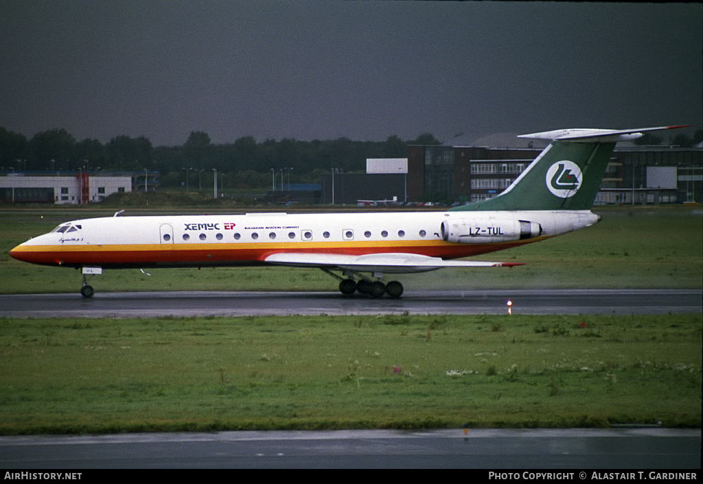 Aircraft Photo of LZ-TUL | Tupolev Tu-134A-3 | Hemus Air | AirHistory.net #107181