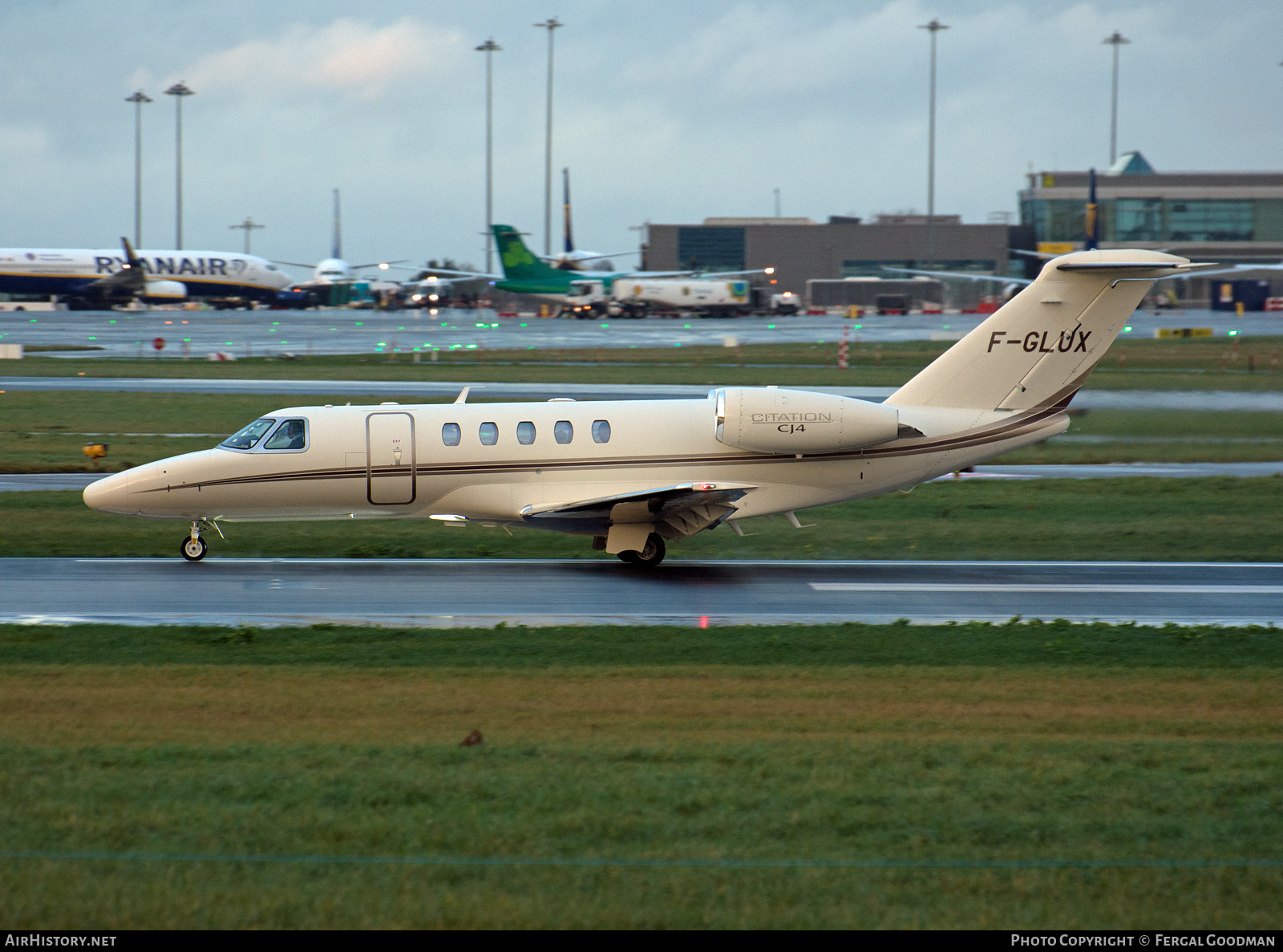 Aircraft Photo of F-GLUX | Cessna 525C CitationJet CJ4 | AirHistory.net #107214