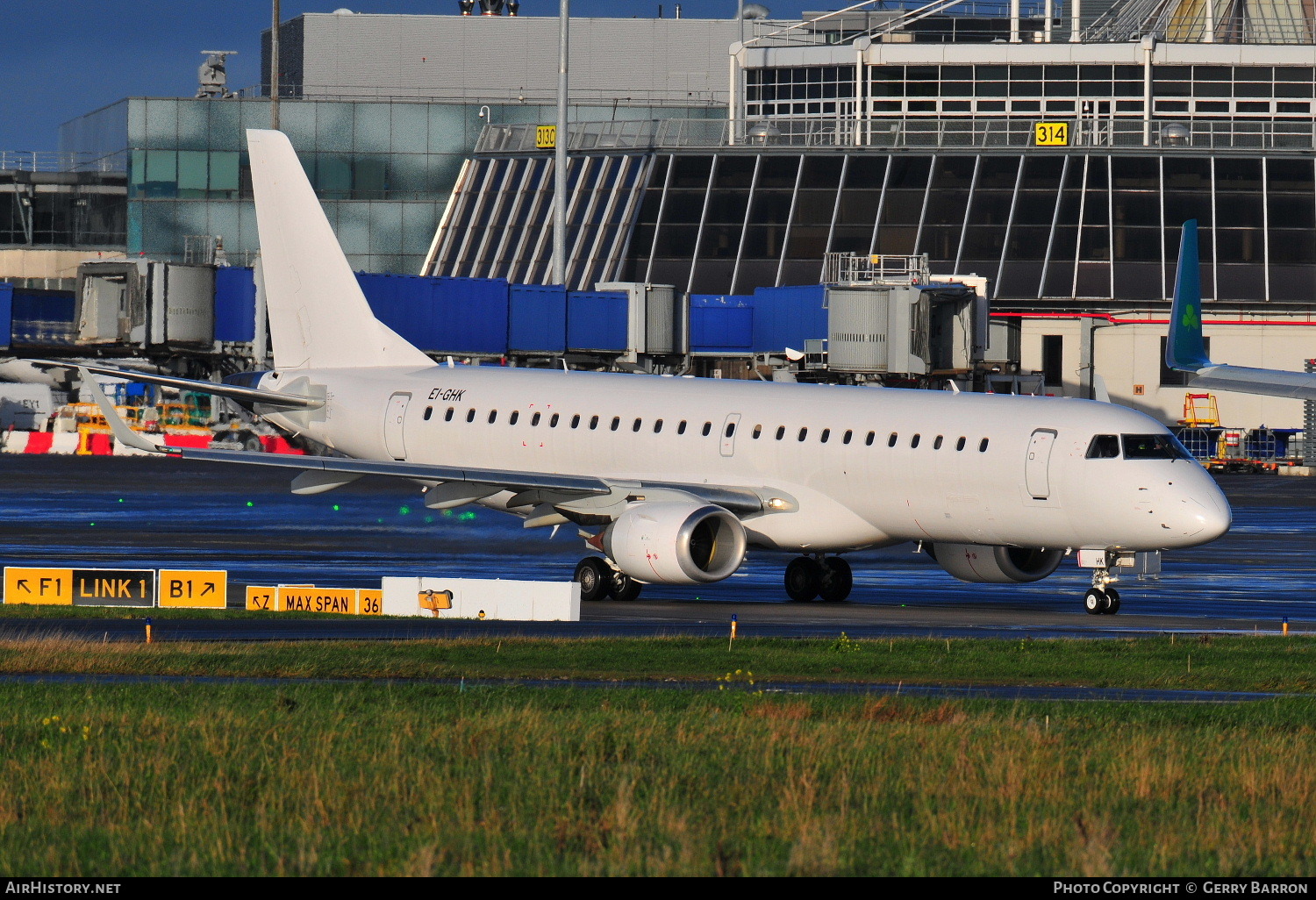 Aircraft Photo of EI-GHK | Embraer 190AR (ERJ-190-100IGW) | Stobart Air | AirHistory.net #107217