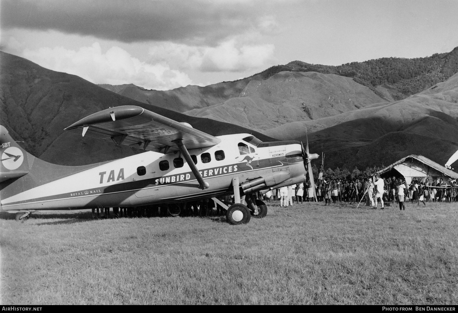 Aircraft Photo of VH-SBT | De Havilland Canada DHC-3 Otter | TAA Sunbird Services | AirHistory.net #107224
