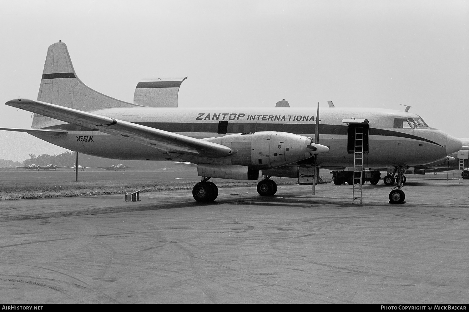 Aircraft Photo of N5511K | Convair 640 | Zantop International Airlines | AirHistory.net