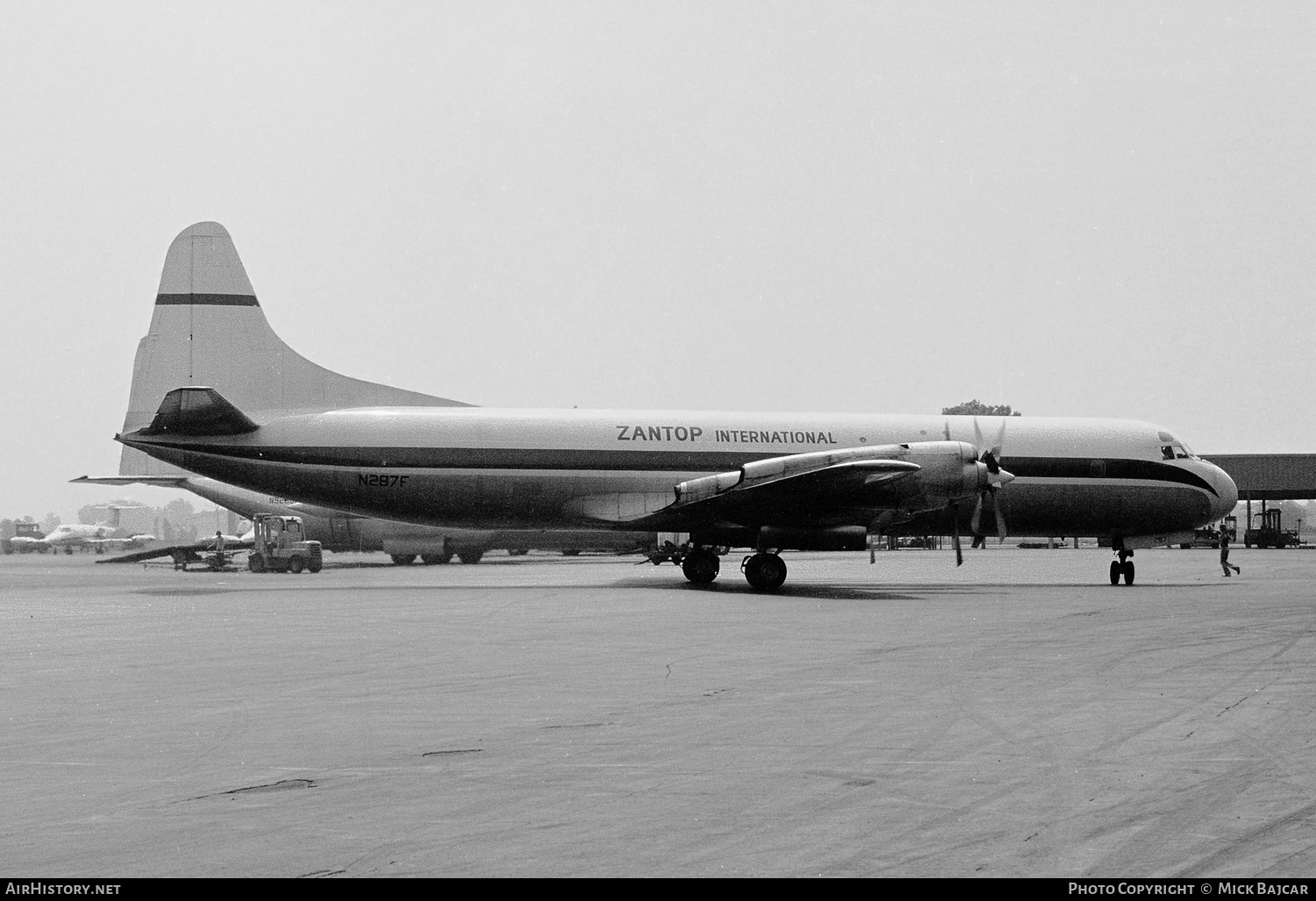 Aircraft Photo of N287F | Lockheed L-188A(F) Electra | Zantop International Airlines | AirHistory.net #107242