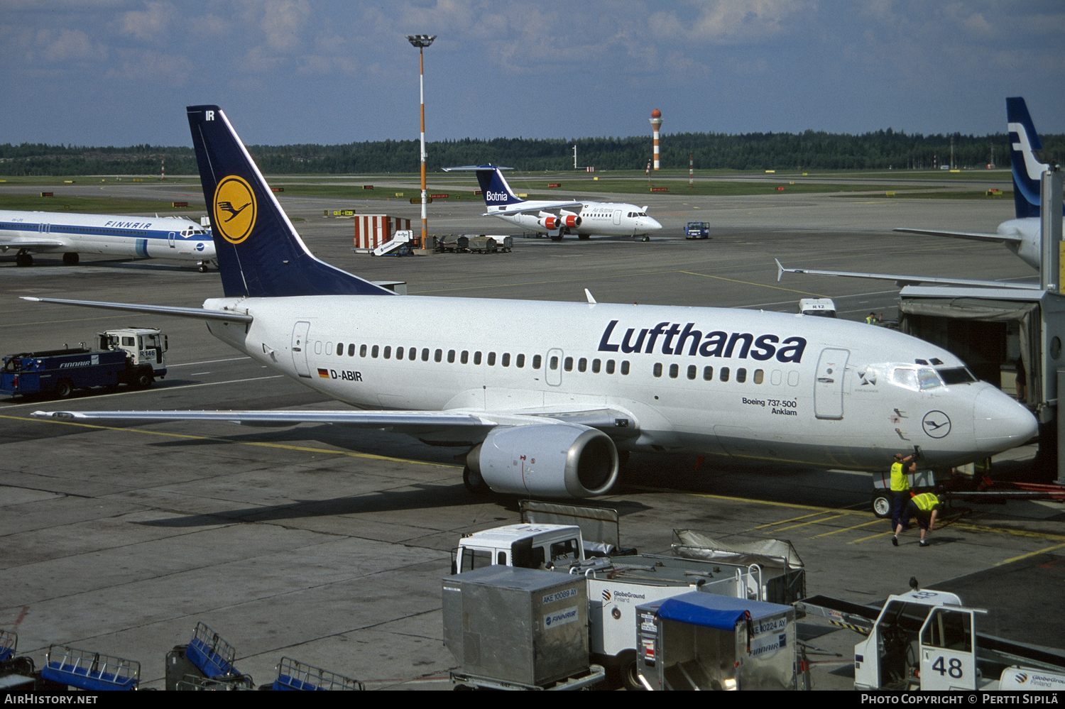 Aircraft Photo of D-ABIR | Boeing 737-530 | Lufthansa | AirHistory.net #107244