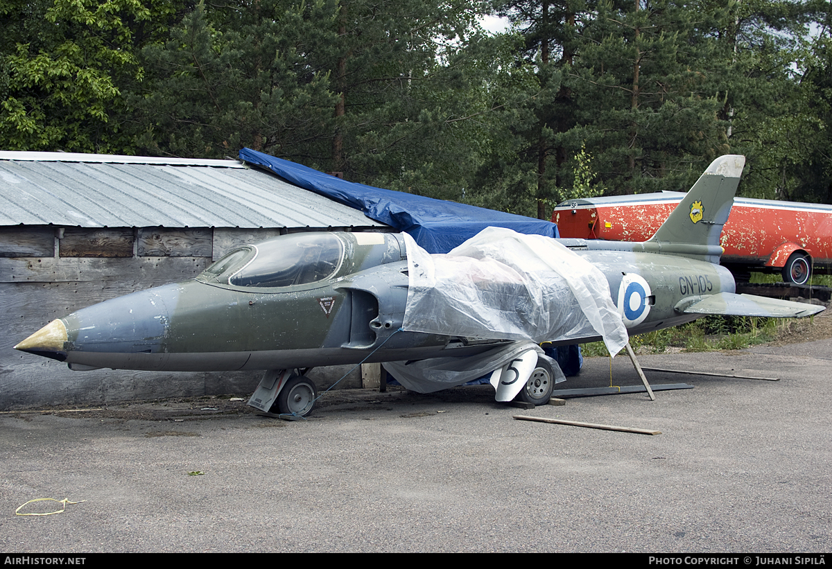 Aircraft Photo of GN-105 | Folland Fo-141 Gnat F1 | Finland - Air Force | AirHistory.net #107247