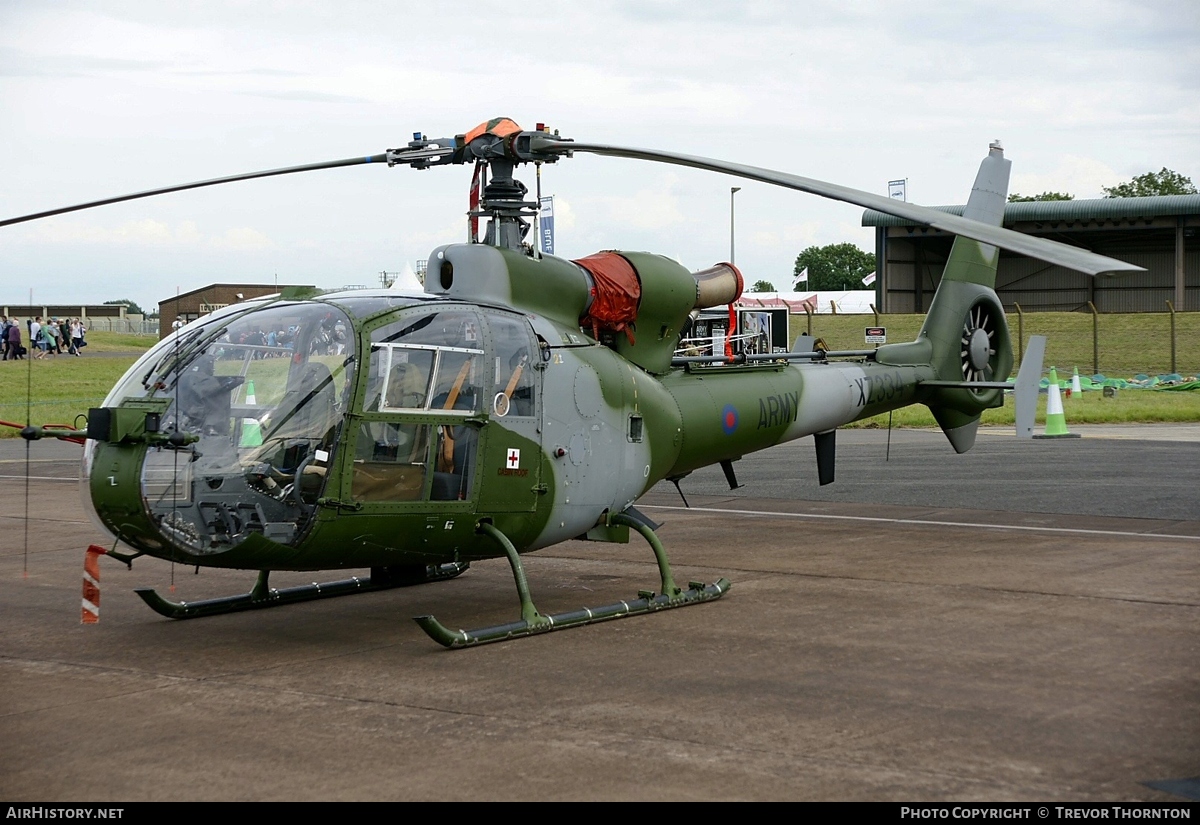 Aircraft Photo of XZ334 | Aerospatiale SA-341B Gazelle AH1 | UK - Army | AirHistory.net #107268