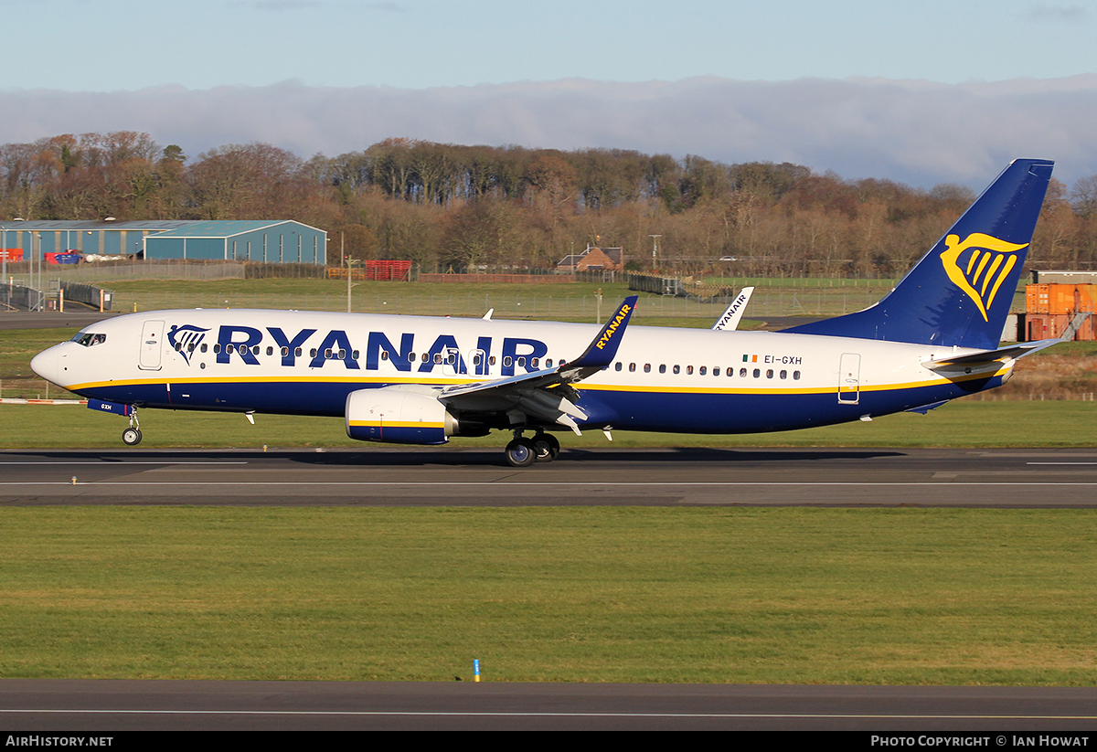 Aircraft Photo of EI-GXH | Boeing 737-800 | Ryanair | AirHistory.net #107271