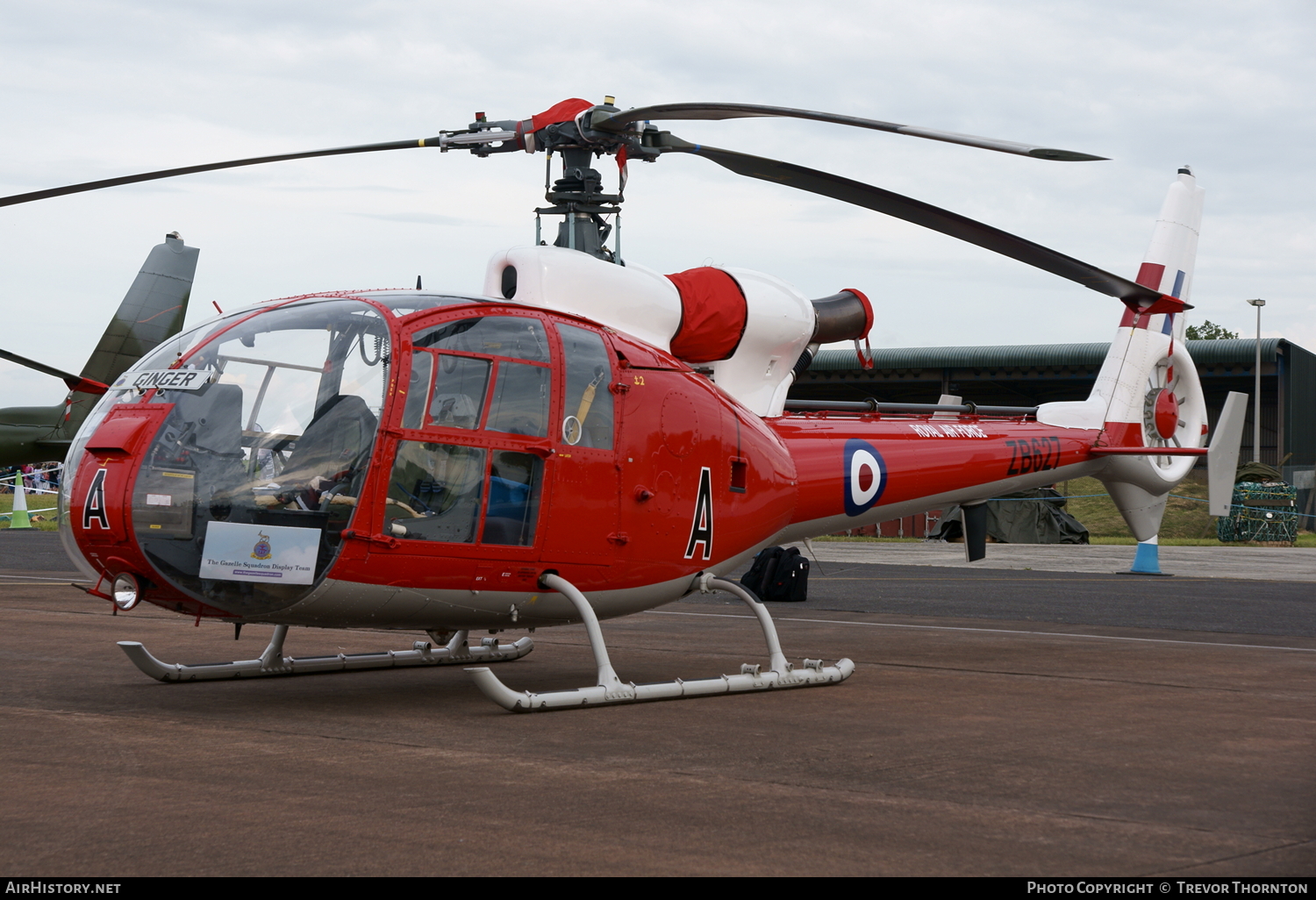 Aircraft Photo of G-CBSK / ZB627 | Aerospatiale SA-341D Gazelle HT3 | UK - Air Force | AirHistory.net #107273