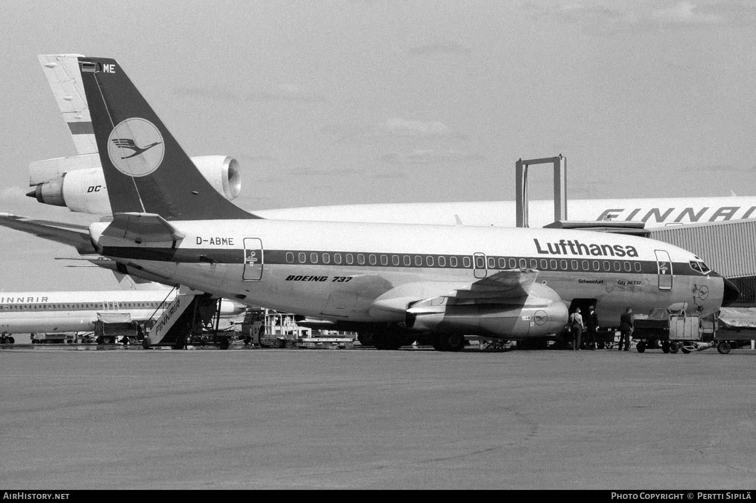 Aircraft Photo of D-ABME | Boeing 737-230/Adv | Lufthansa | AirHistory.net #107274