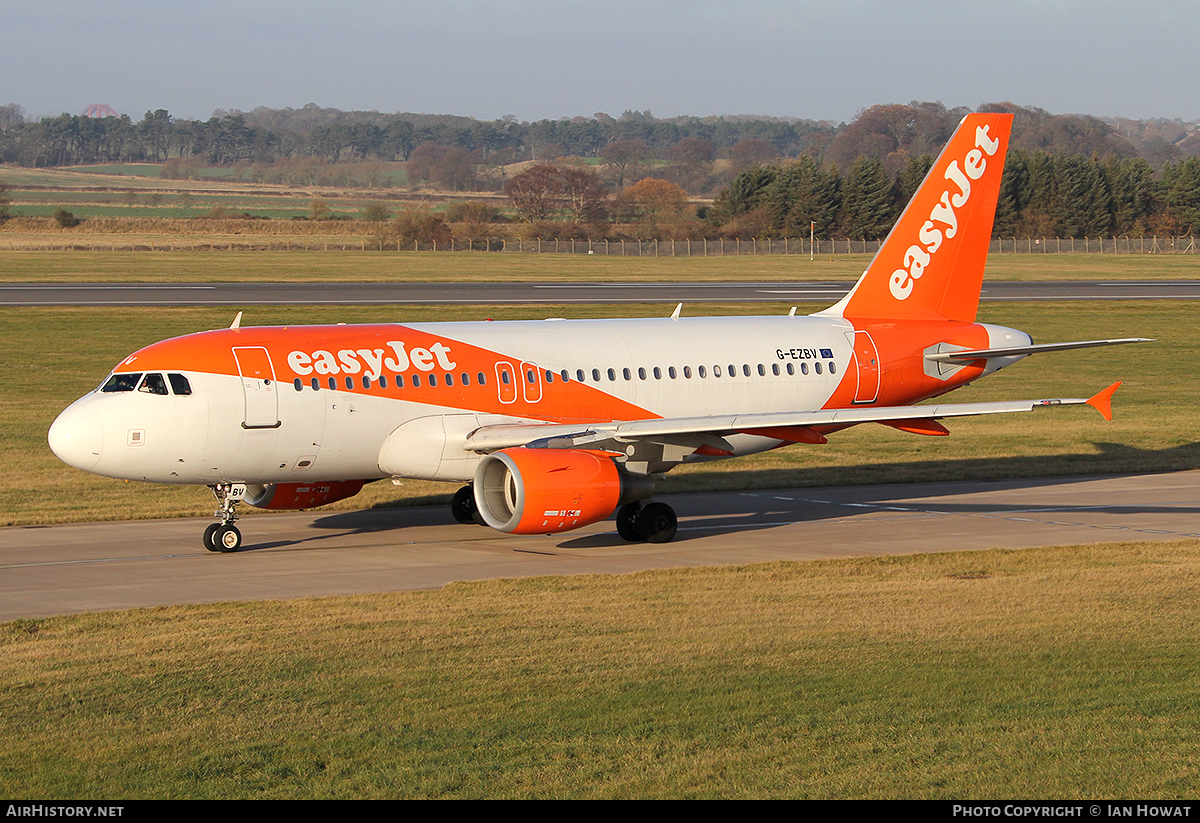 Aircraft Photo of G-EZBV | Airbus A319-111 | EasyJet | AirHistory.net #107275