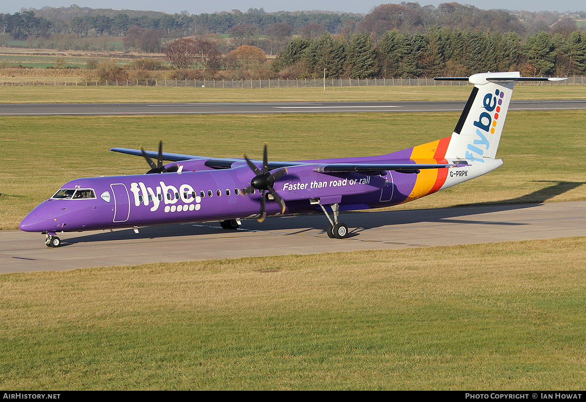 Aircraft Photo of G-PRPK | Bombardier DHC-8-402 Dash 8 | Flybe | AirHistory.net #107287