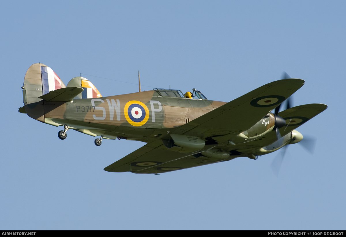 Aircraft Photo of G-HITT / P3717 | Hawker Hurricane Mk1 | UK - Air Force | AirHistory.net #107297