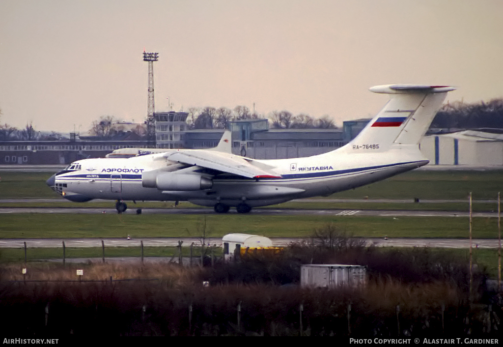 Aircraft Photo of RA-76485 | Ilyushin Il-76TD | Aeroflot | AirHistory.net #107307