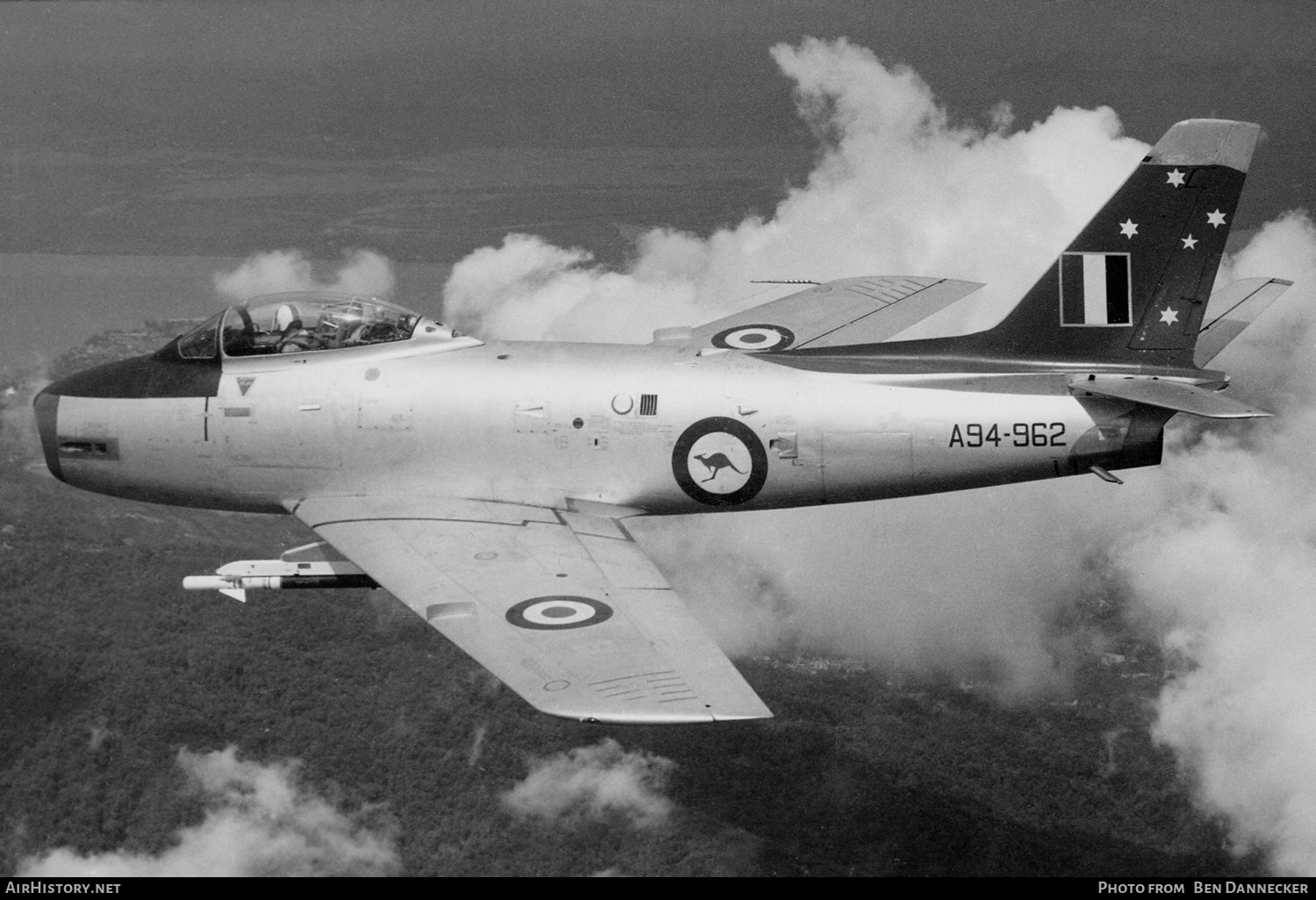 Aircraft Photo of A94-962 | Commonwealth CA-27 Sabre Mk32 | Australia - Air Force | AirHistory.net #107315