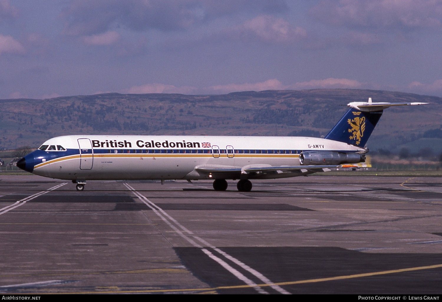 Aircraft Photo of G-AWYV | BAC 111-501EX One-Eleven | British Caledonian Airways | AirHistory.net #107326