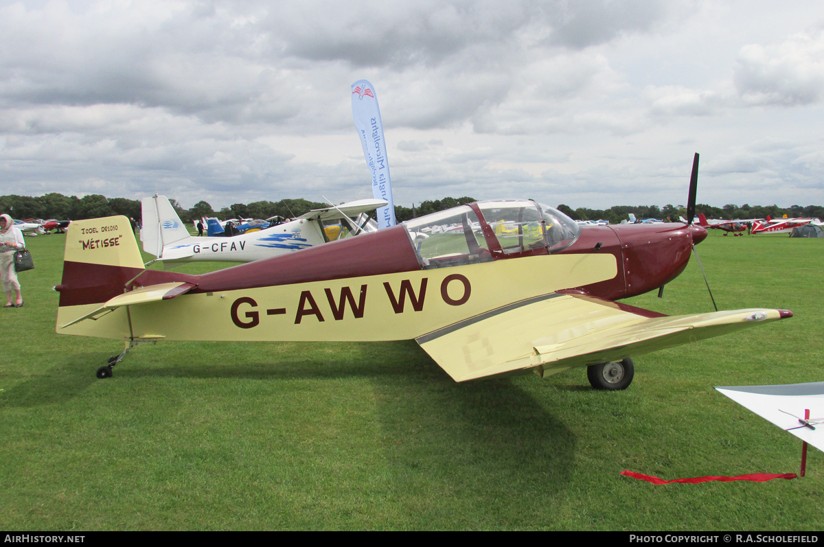 Aircraft Photo of G-AWWO | CEA DR-1050 Sicile | AirHistory.net #107347