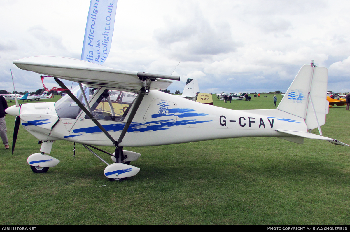Aircraft Photo of G-CFAV | Comco Ikarus C42-FB80 | AirHistory.net #107353