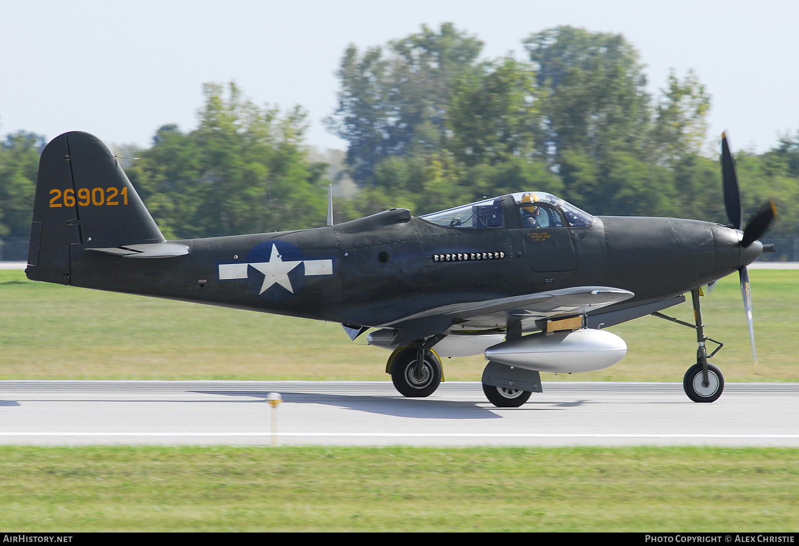 Aircraft Photo of N163FS / 269021 | Bell P-63C Kingcobra | USA - Air Force | AirHistory.net #107355