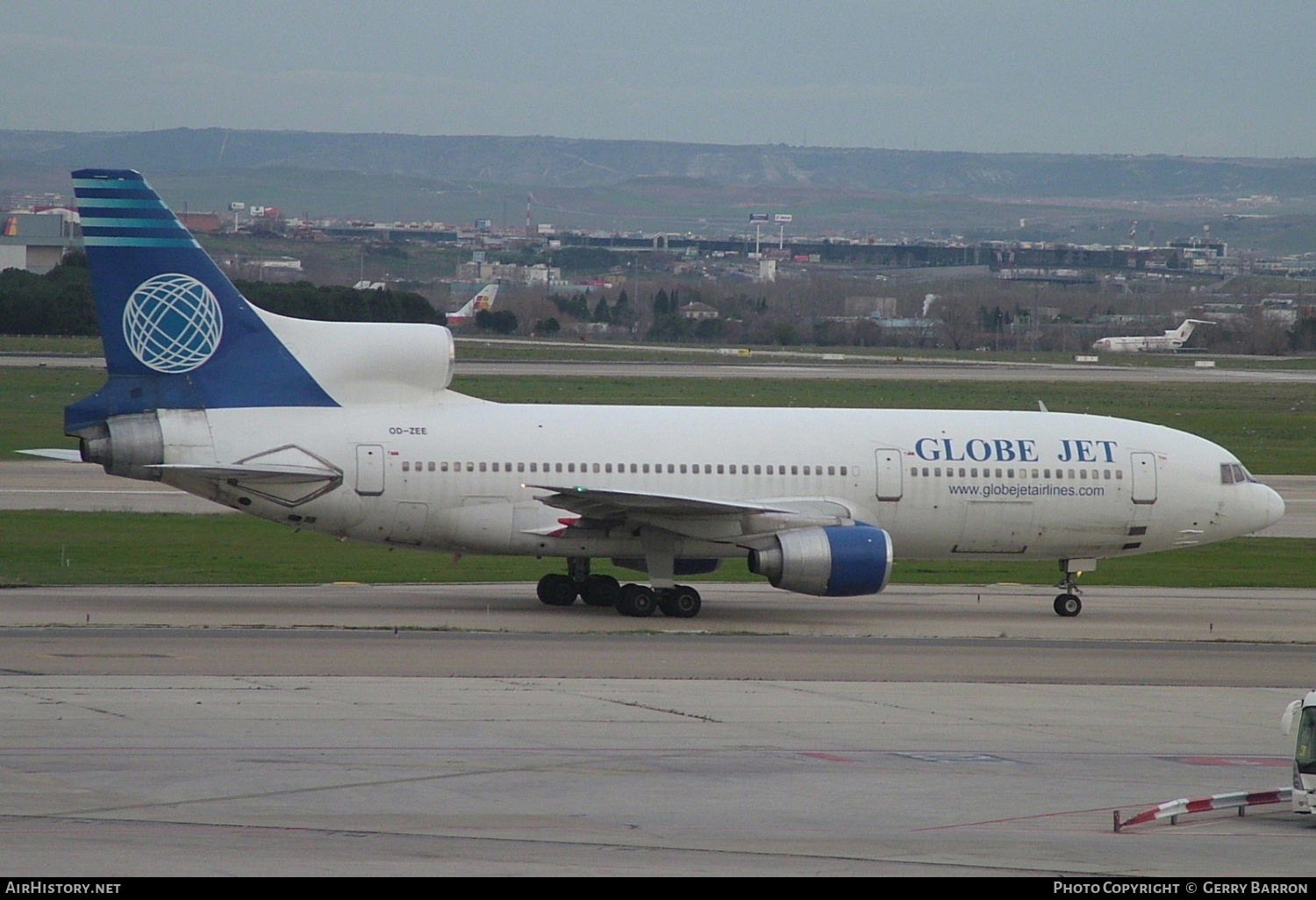 Aircraft Photo of OD-ZEE | Lockheed L-1011-385-3 TriStar 500 | Globe Jet Airlines | AirHistory.net #107358
