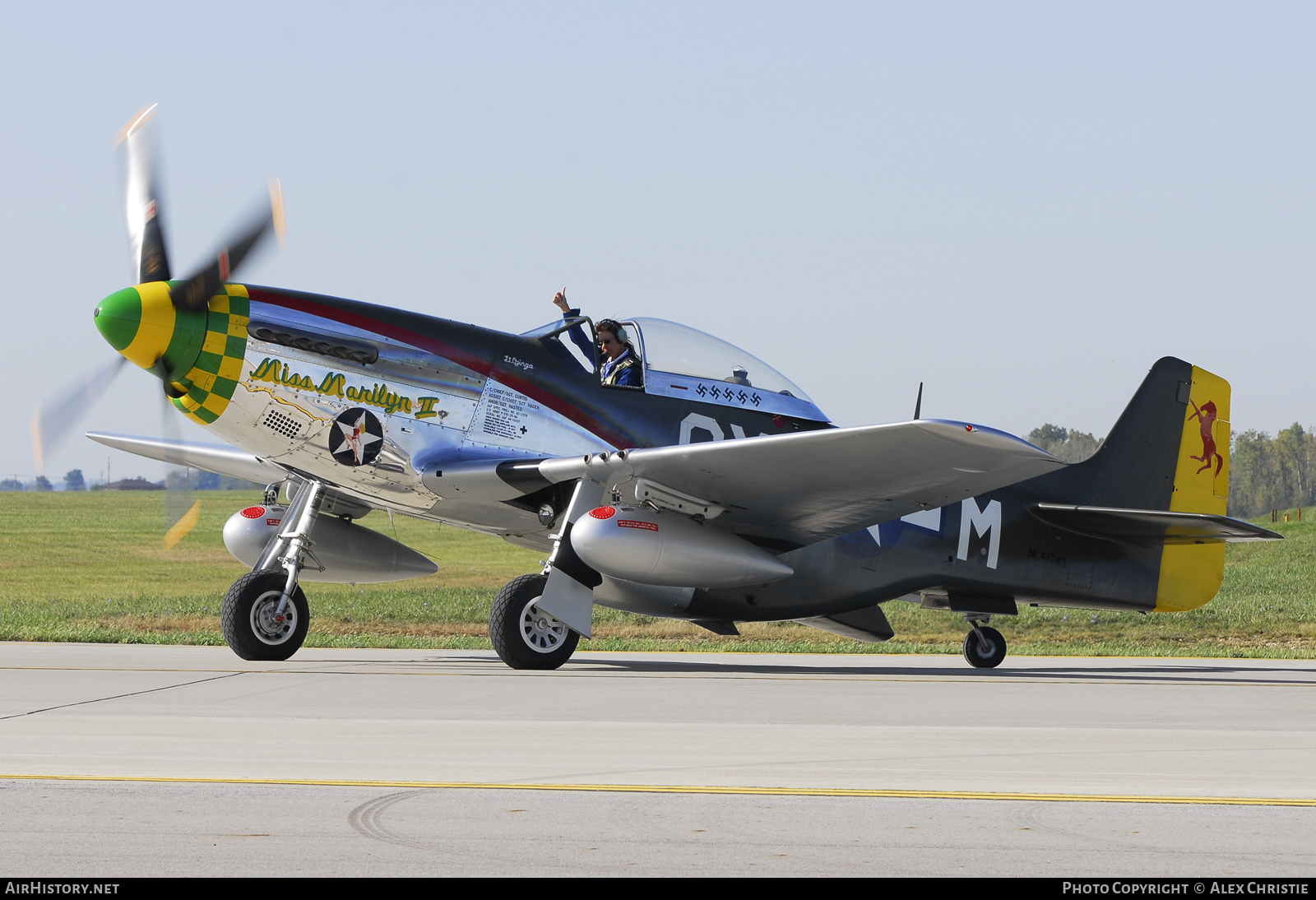 Aircraft Photo of N41749 / NL41749 | North American P-51D Mustang | USA - Air Force | AirHistory.net #107364