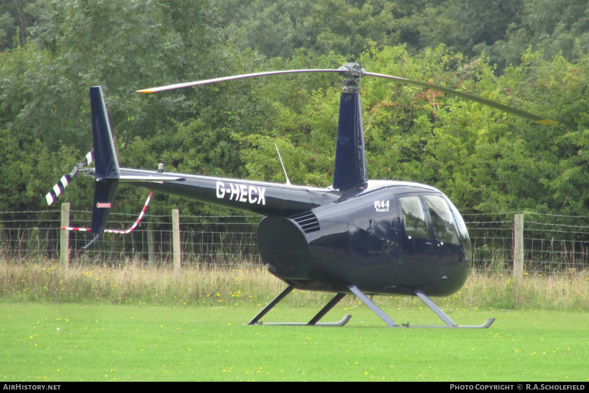 Aircraft Photo of G-HECK | Robinson R-44 II | Helivation Aviation | AirHistory.net #107367