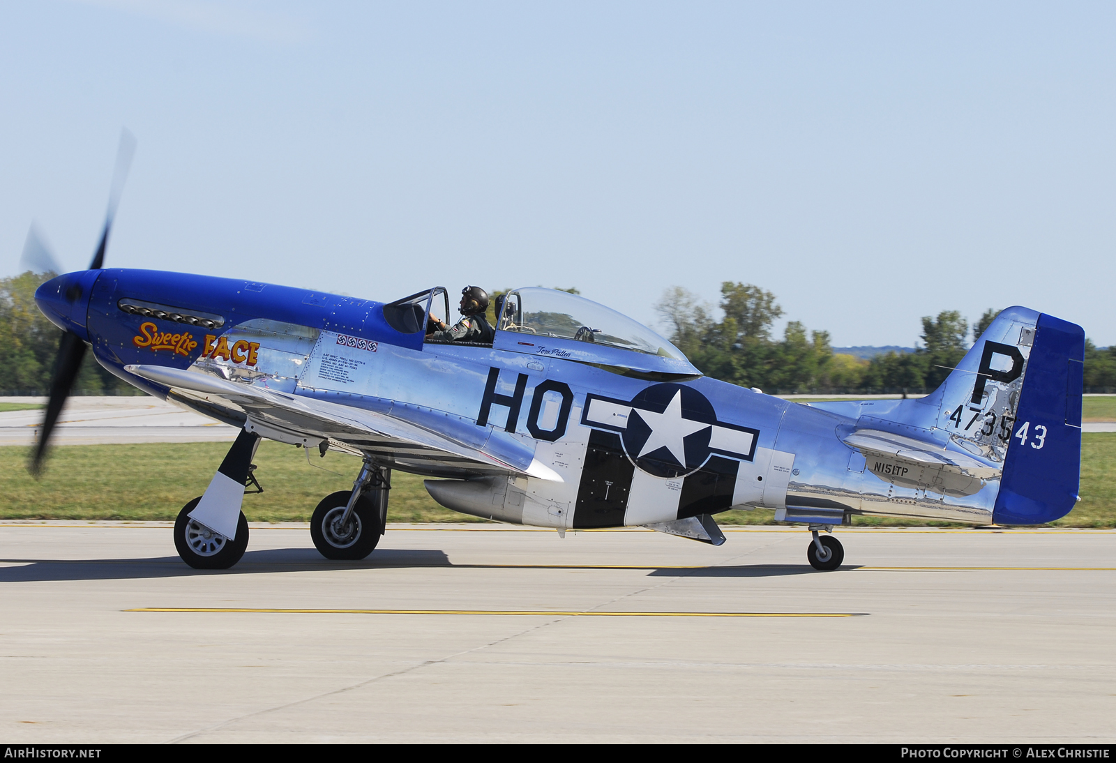 Aircraft Photo of N151TP / 473543 | North American P-51D Mustang | USA - Air Force | AirHistory.net #107369