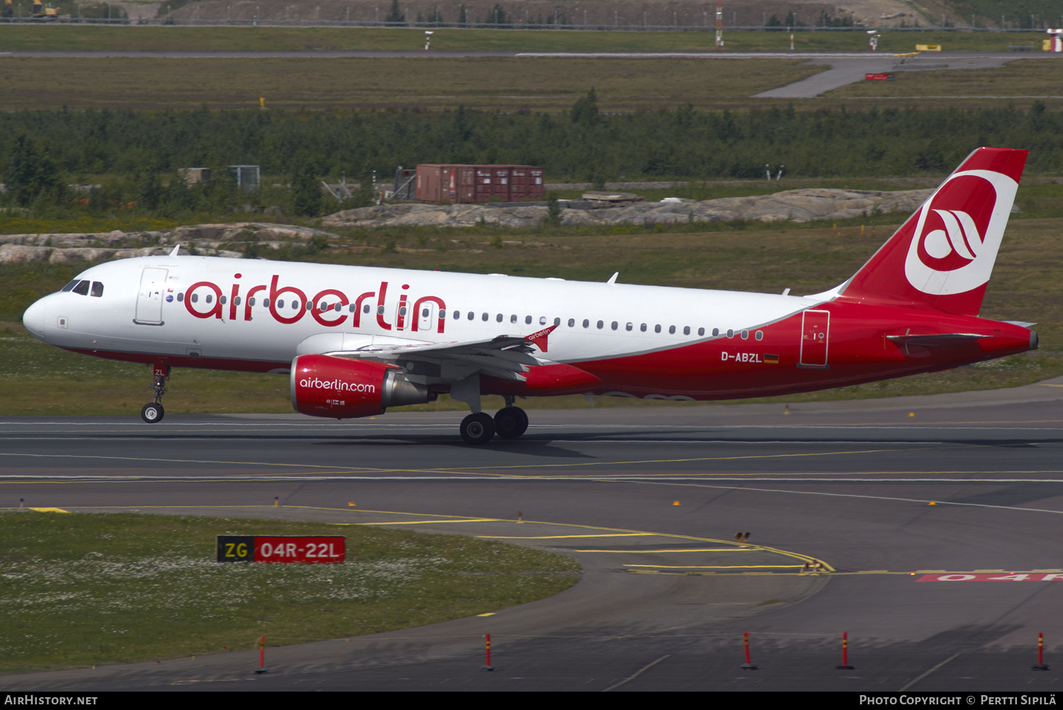 Aircraft Photo of D-ABZL | Airbus A320-216 | Air Berlin | AirHistory.net #107374