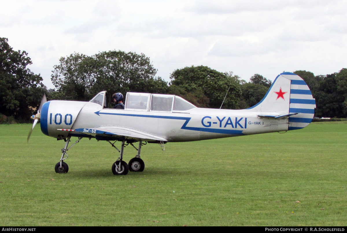 Aircraft Photo of G-YAKI | Yakovlev Yak-52 | Soviet Union - DOSAAF | AirHistory.net #107375