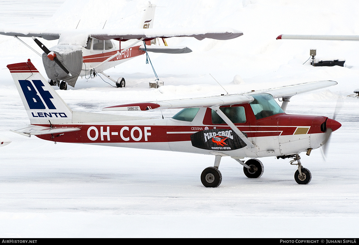 Aircraft Photo of OH-COF | Cessna 152 | BF-Lento | AirHistory.net #107393