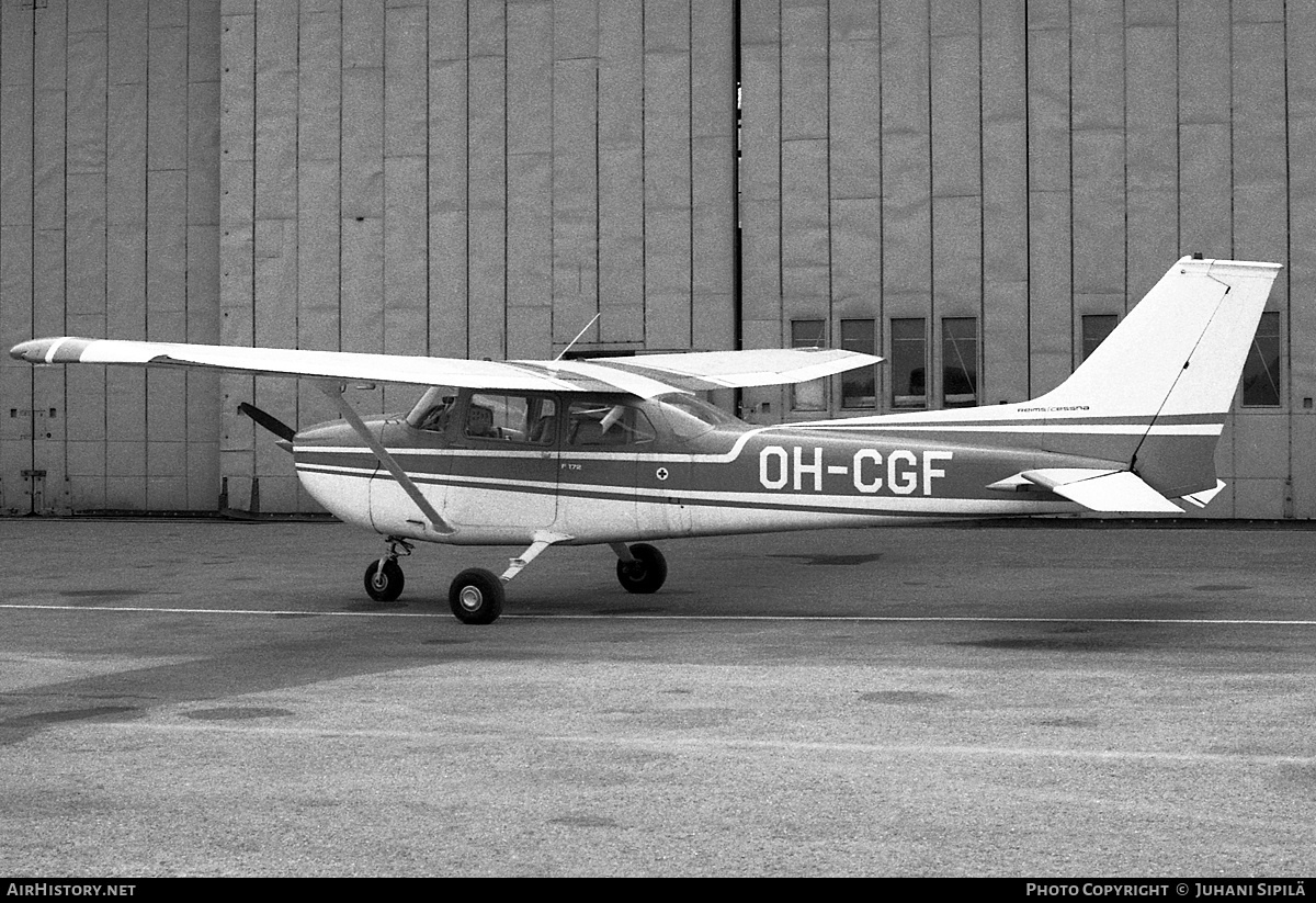 Aircraft Photo of OH-CGF | Reims F172M | AirHistory.net #107394