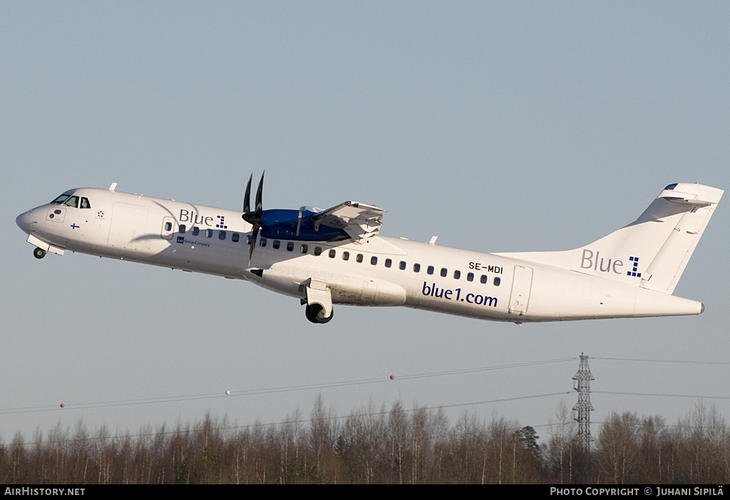 Aircraft Photo of SE-MDI | ATR ATR-72-500 (ATR-72-212A) | Blue1 | AirHistory.net #107402