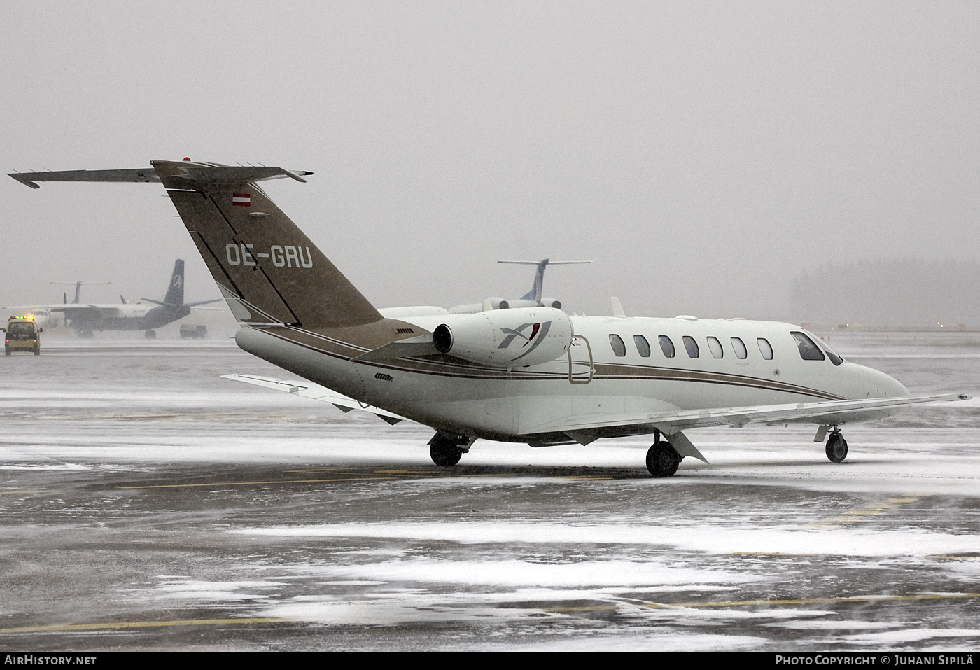 Aircraft Photo of OE-GRU | Cessna 525B CitationJet CJ3 | Avcon Jet | AirHistory.net #107416