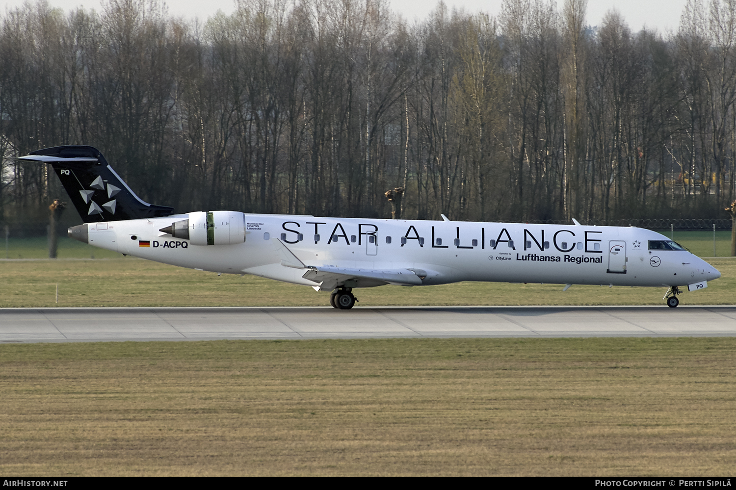 Aircraft Photo of D-ACPQ | Bombardier CRJ-701ER (CL-600-2C10) | Lufthansa Regional | AirHistory.net #107431